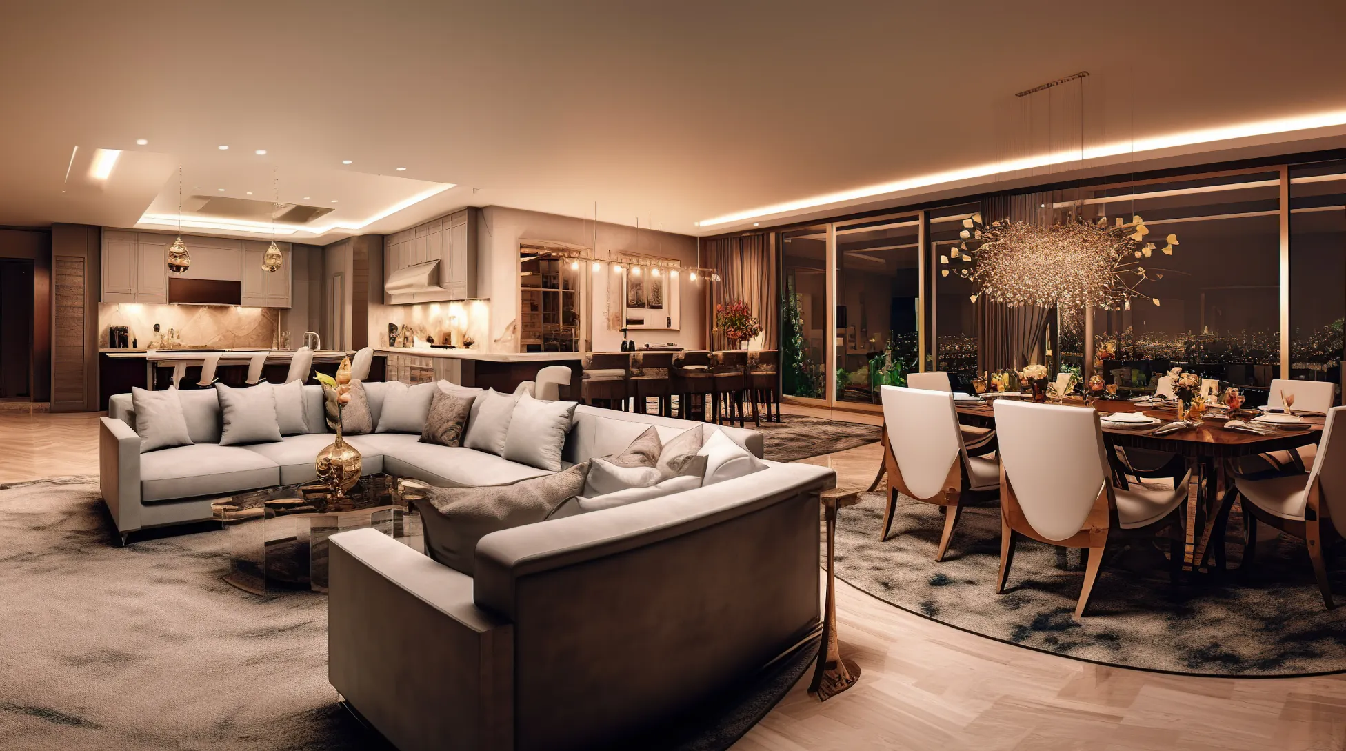 Aménagement Intérieur de Luxe - Transformez Votre Espace en une Œuvre d'Art